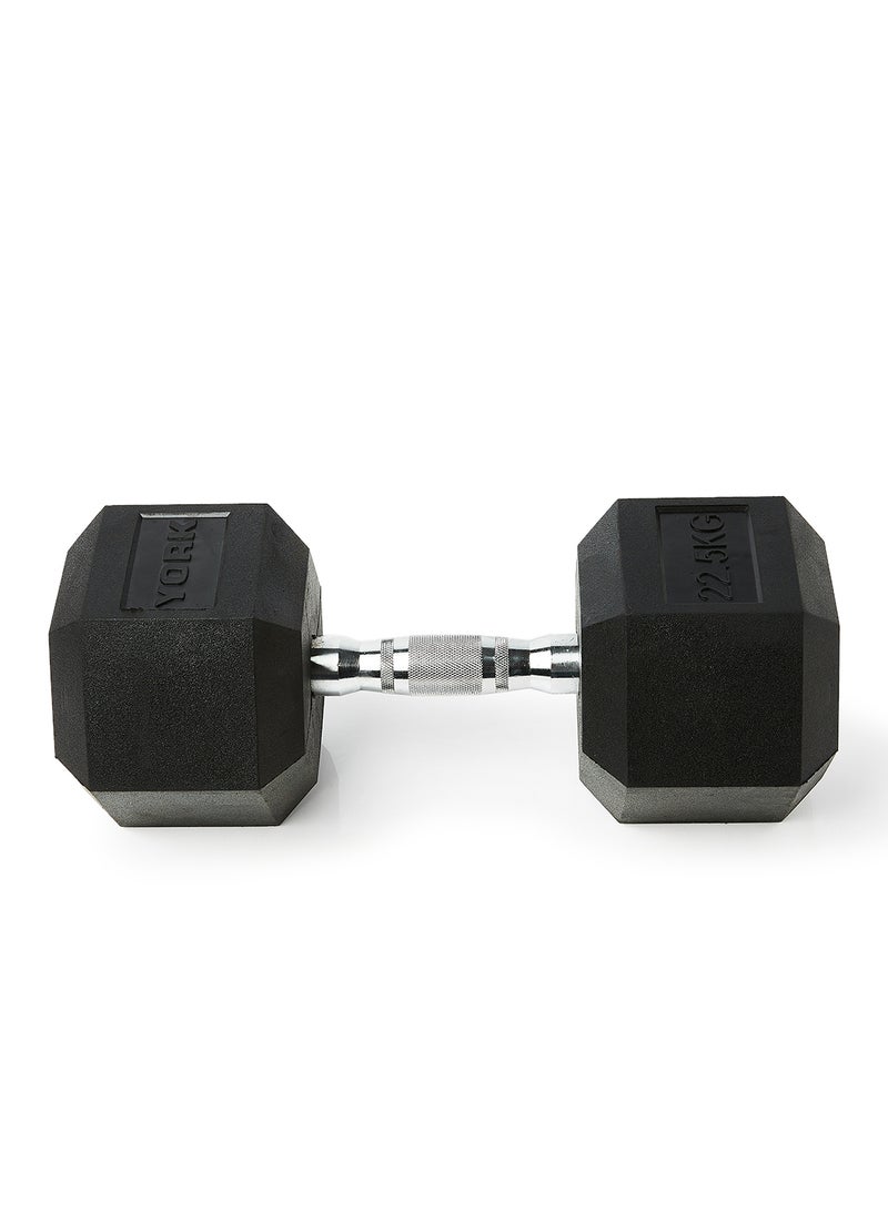YORK Hex Dumbbell 22kg - Image 1