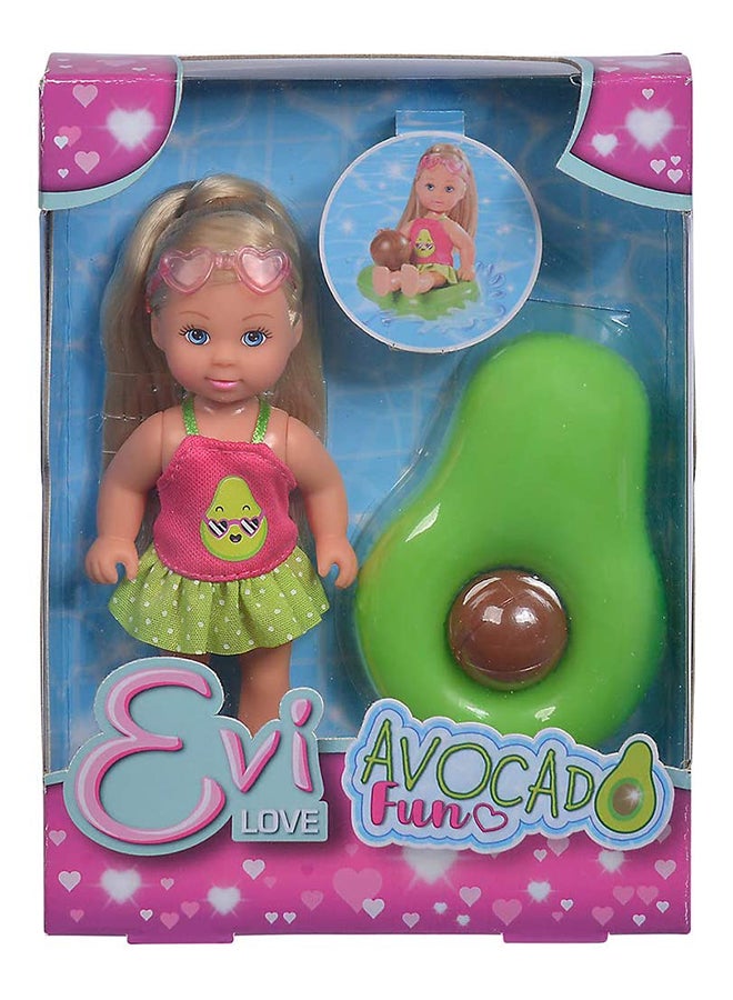 Simba Evi Love Avocado Fun Fashion Doll 12cm  - Image 1