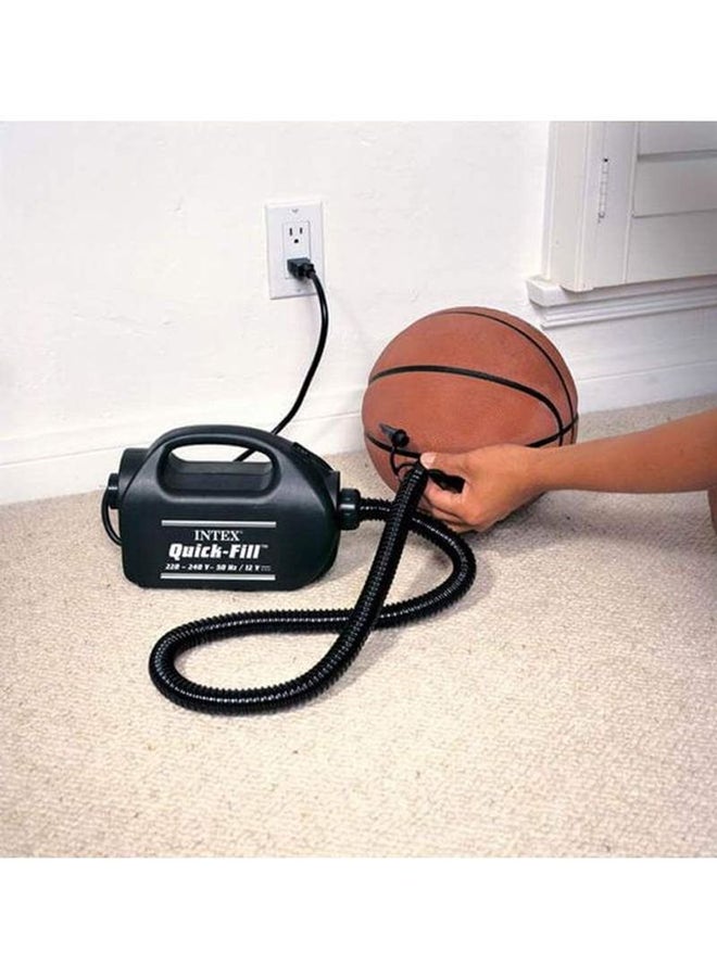 Quick Fill In/Out Door Electric Pump 24.5x11x18cm