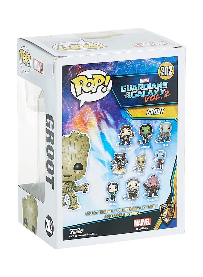 Funko Pop! Marvel: Guardians Of The Galaxy Vol. 2 - Groot Bobble-Head For Kids 9cm