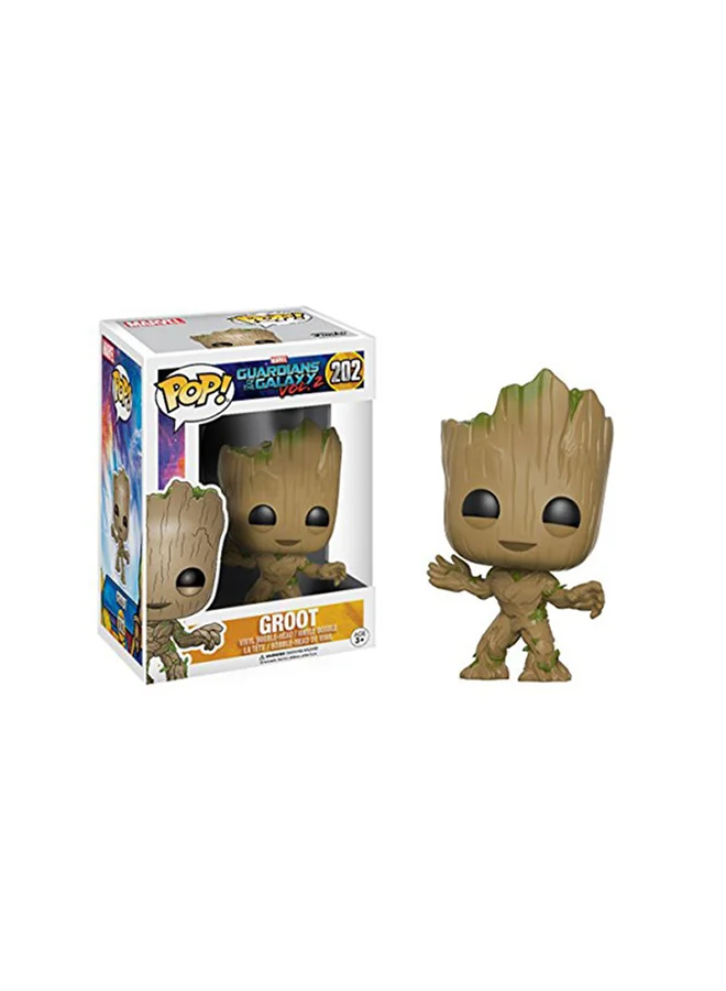 Funko Pop! Marvel: Guardians Of The Galaxy Vol. 2 - Groot Bobble-Head For Kids 9cm