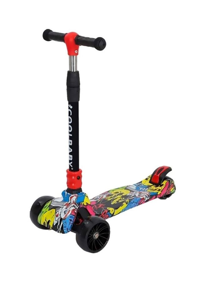 Cool Baby Adjustable Kid Scooter Multicolour 66x50x21cm - Image 1