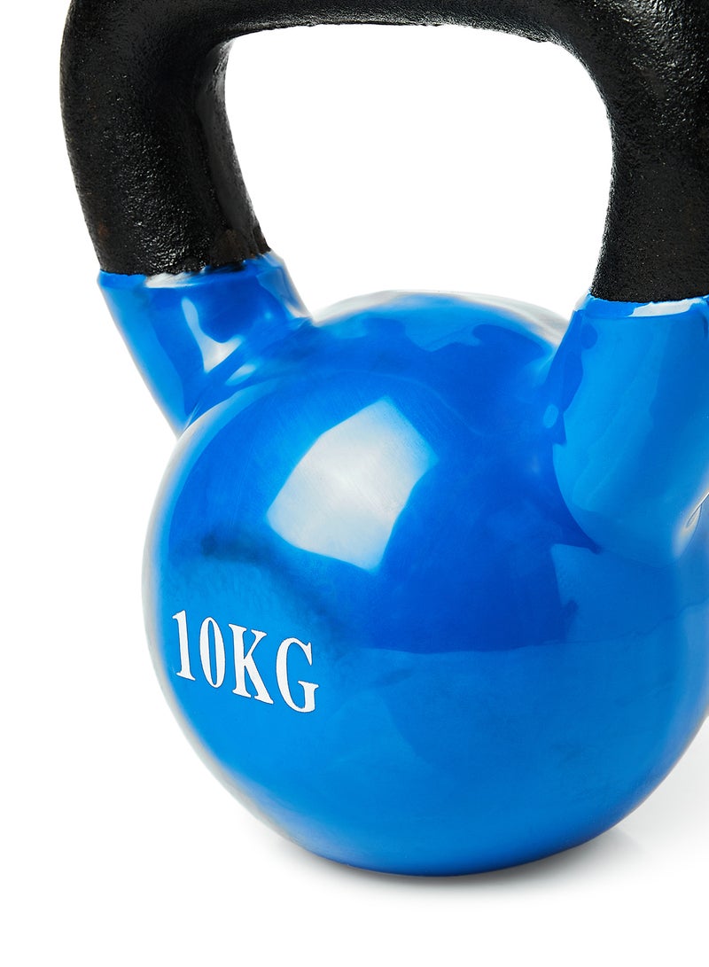 TA SPORT Vinyl Kettlebell Blk/Blu 10Kg Zkb5  - Image 4