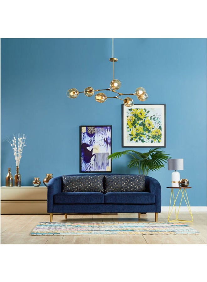 Metal Hanging Lamp 7 Bulbs Gold 55X128cm - Image 2