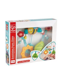 Hape Bumblebee Pram Chain 43 x 14.5 x 3.5cm  - Image 1