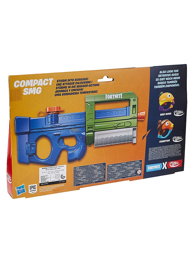 نيرف مسدس ماء فورت نايت كومبات إس أم جي بمضخة ماء متحركة لتراشق مُسلي، لليافعين والمراهقين والبالغين من نيرف سوبر سوكر - Image 2