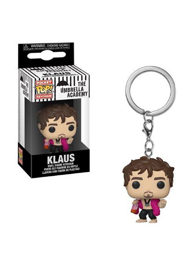 Funko - POP Keychain: Umbrella Academy- Klaus, Action Figure - 55062 7.5cm - Image 1