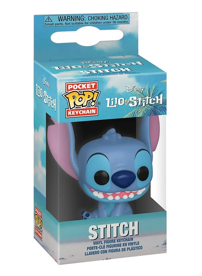 فانكو سلسلة مفاتيح بدلاية على شكل شخصية ستيتش من فيلم "Lilo & Stitch" طراز 55619 من مجموعة بوب