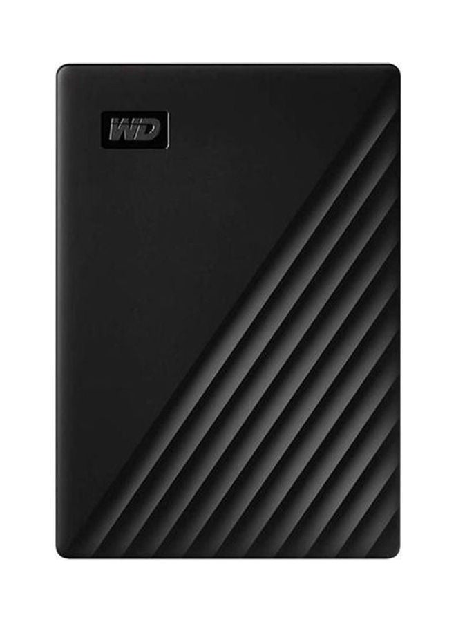 دبليو دي محرك أقراص صلبة محمول ماي باسبورت بمنفذ USB 3.2 أسود - Image 1