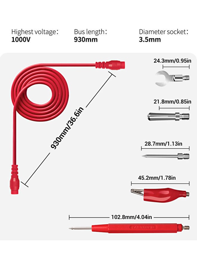 16-Piece Multifunctional Test Probe Set Multicolour  - Image 5