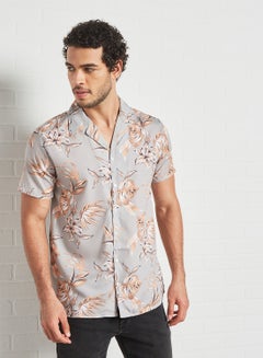 STATE 8 Tropical Print Shirt Multicolour  - Image 1