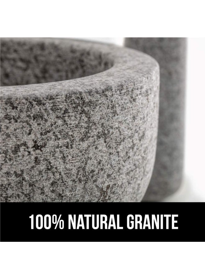 لي يينج طقم مدقة ومدافع هاون ورخام جرانيت - Image 4