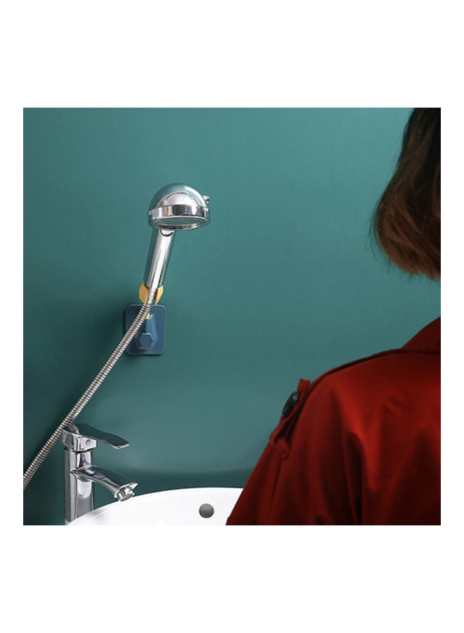 Adjustable Shower Head Holder Black 14x6x7.5cm - Image 2