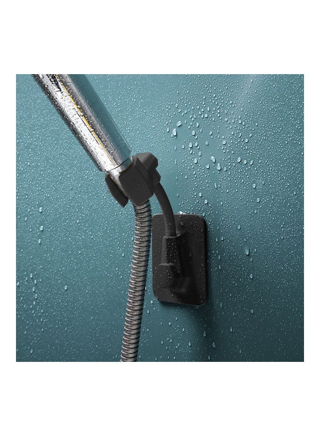 Adjustable Shower Head Holder Black 14x6x7.5cm - Image 3