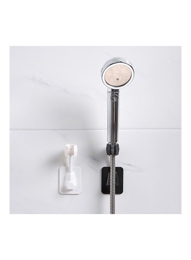 Adjustable Shower Head Holder Black 14x6x7.5cm - Image 4