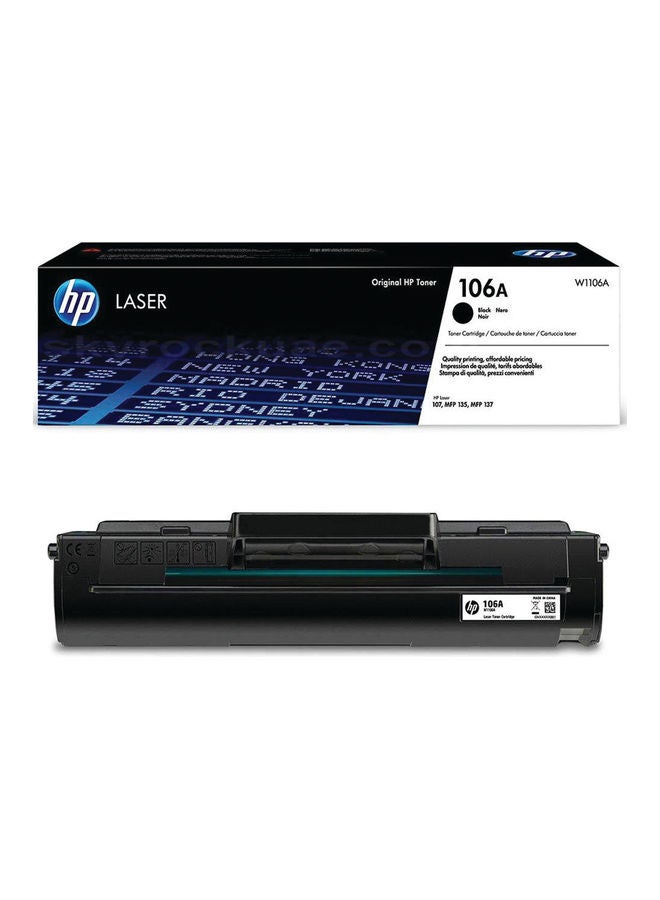 HP Toner Cartridge For HP Laser 106A Black  - Image 1