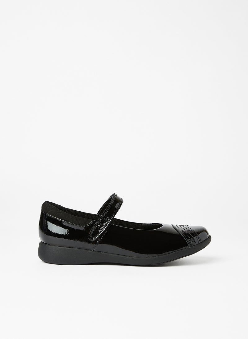 clarks Kids Etch Beam Mary Janes Black  - Image 1