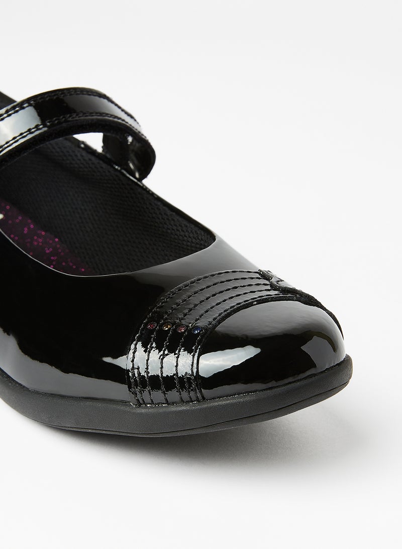 clarks Kids Etch Beam Mary Janes Black  - Image 4