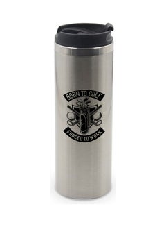 LIT Golf Design  Silver Tumbler Multicolour 20 x 8 x 8cm  - Image 1