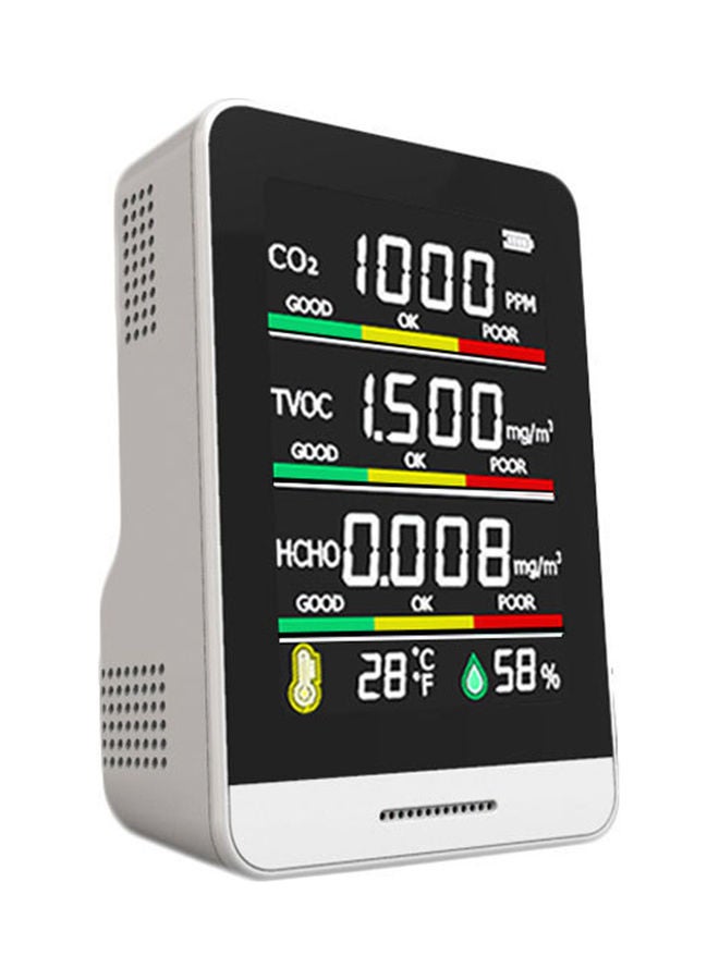 ماركة غير محددة USB Rechargeable Digital Tester White 10x4x7cm  - Image 2