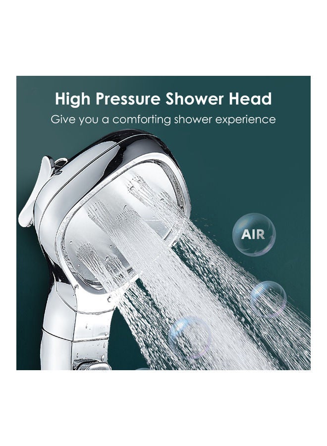 4 Spray Settings Shower Head with ON/Off Gold 32.20x7.00x10.20cm  - Image 5