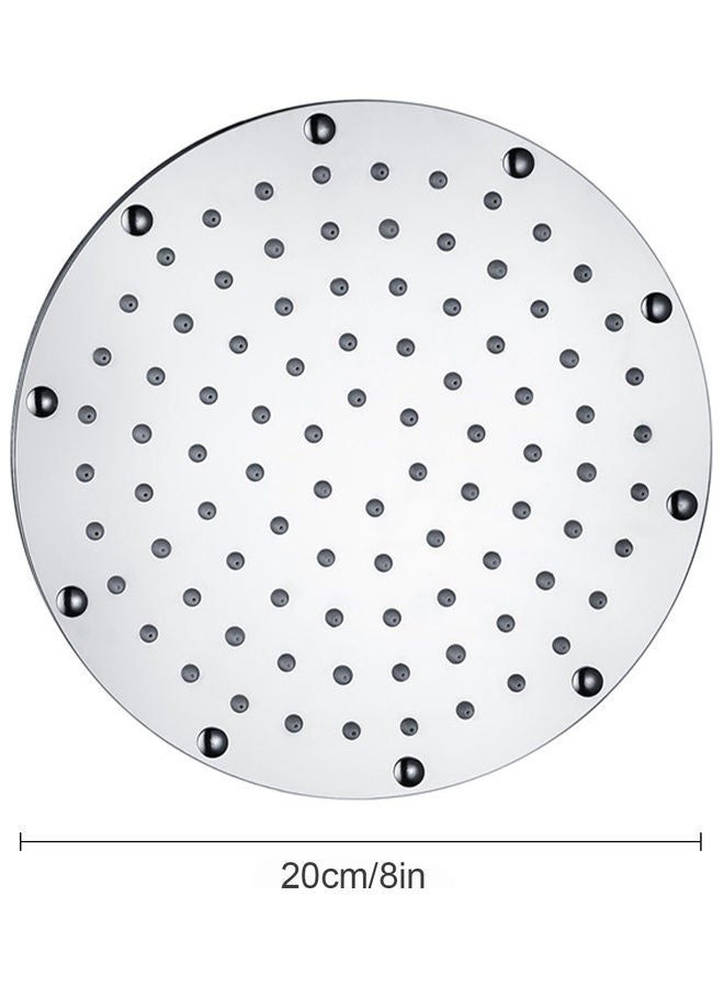 8-inch LED Rainfall Shower Head Silver 23.00x9.80x22.50cm - Image 3