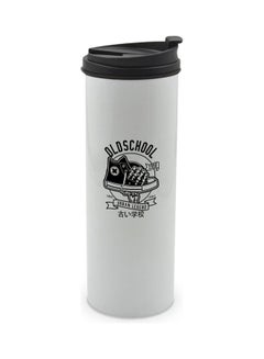 LIT Urban Legend Design Printed Double Wall Tumbler With Lid Multicolour 400ml  - Image 1