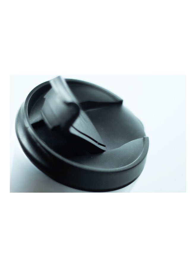 LIT Minimal Genie Lamp Printed Tumbler With Lid Silver/Black - Image 5