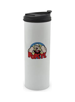 LIT Popeye Printed Tumbler With Lid Multicolour 400ml  - Image 1