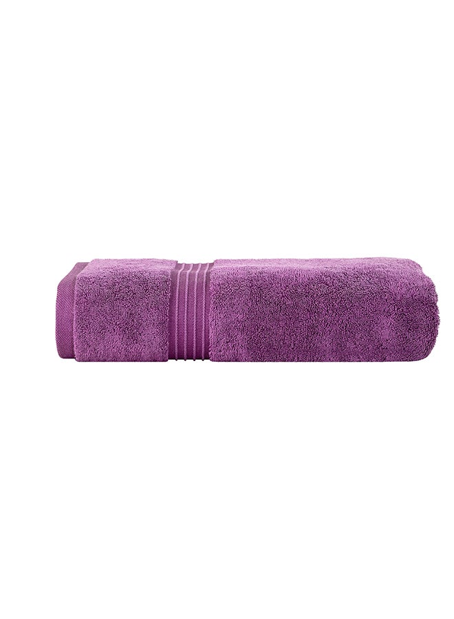 Bliss Casa 1-Piece Bath Sheet, 100% Combed Cotton 550 GSM Superior Quality Towels, Quick Dry Highly Absorbent, Thick, Soft and Hotel Bathroom Towels for Bath and Spa 90x180 cm Purple 80x190cm - Image 2