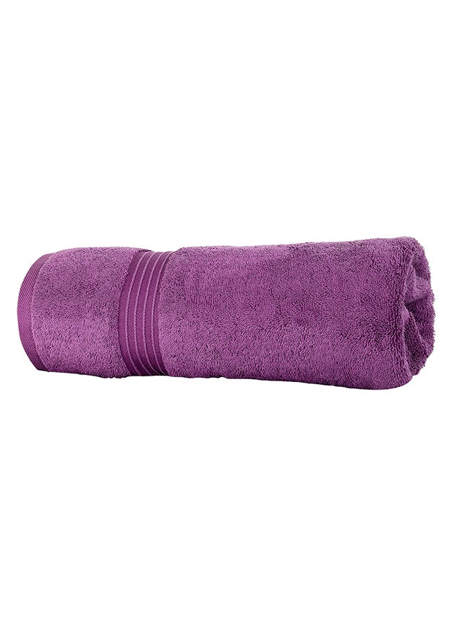 Bliss Casa 1-Piece Bath Sheet, 100% Combed Cotton 550 GSM Superior Quality Towels, Quick Dry Highly Absorbent, Thick, Soft and Hotel Bathroom Towels for Bath and Spa 90x180 cm Purple 80x190cm - Image 5