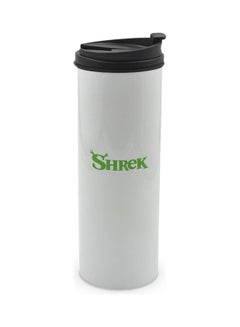 LIT Shrek Logo Printed Tumbler With Lid Multicolour 400ml  - Image 1