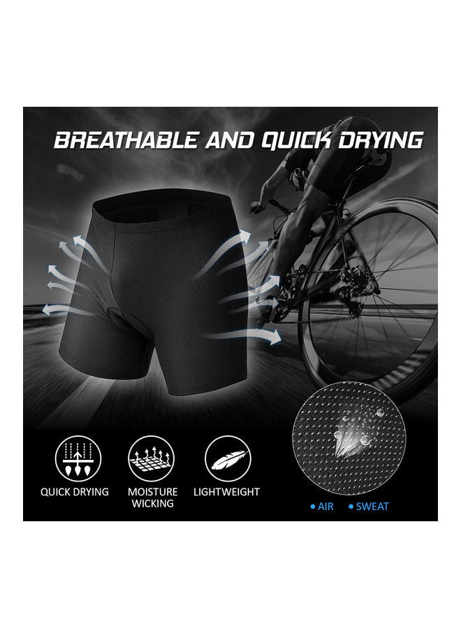 WOSAWE Men Cycling Underwear Shorts Breathable Gel Padded L Size 23x2x18cm  - Image 2