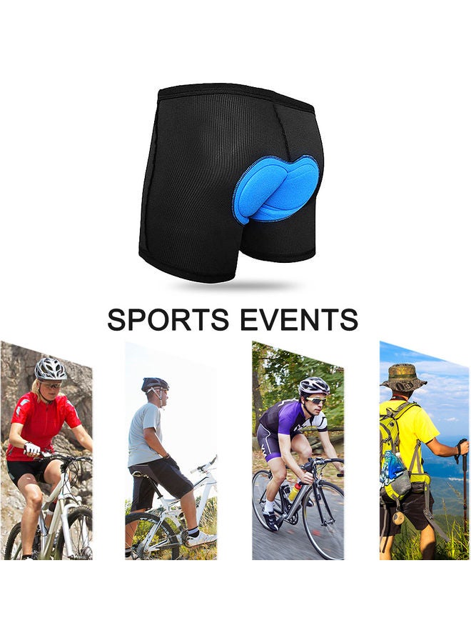 WOSAWE Men Cycling Underwear Shorts Breathable Gel Padded L Size 23x2x18cm  - Image 3