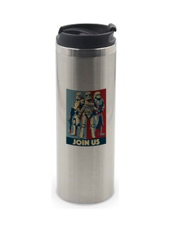 LIT Hope Poster Darth Wader Design Double Wall Tumbler With Lid Multicolour 400ml  - Image 1