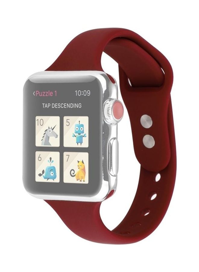 BGM Watchband Wine Red - Image 1