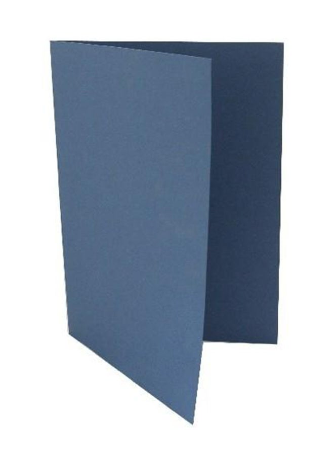 ELBA A4 Flat File Folder Blue