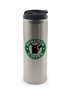 LIT StarBucks Design Double Wall Tumbler With Lid Multicolour 400ml  - Image 1