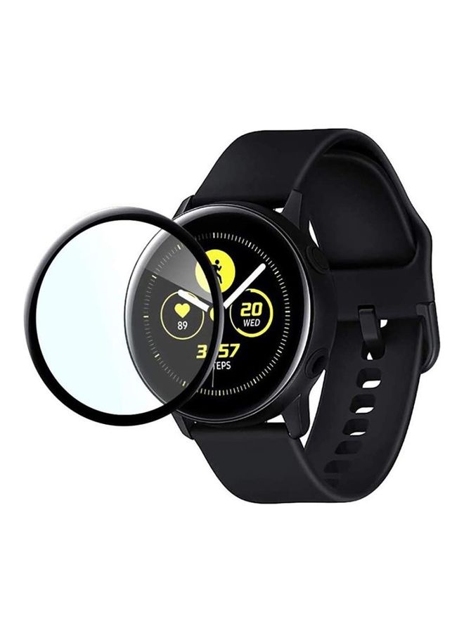 ICS - Pack Of 2 Screen Protector For Samsung Galaxy Watch Active 2 44mm Black/Clear - Image 1