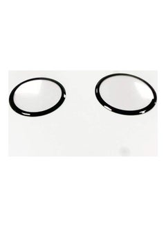 Pack Of 2 Screen Protector For Samsung Galaxy Watch Active 2 44mm Black/Clear