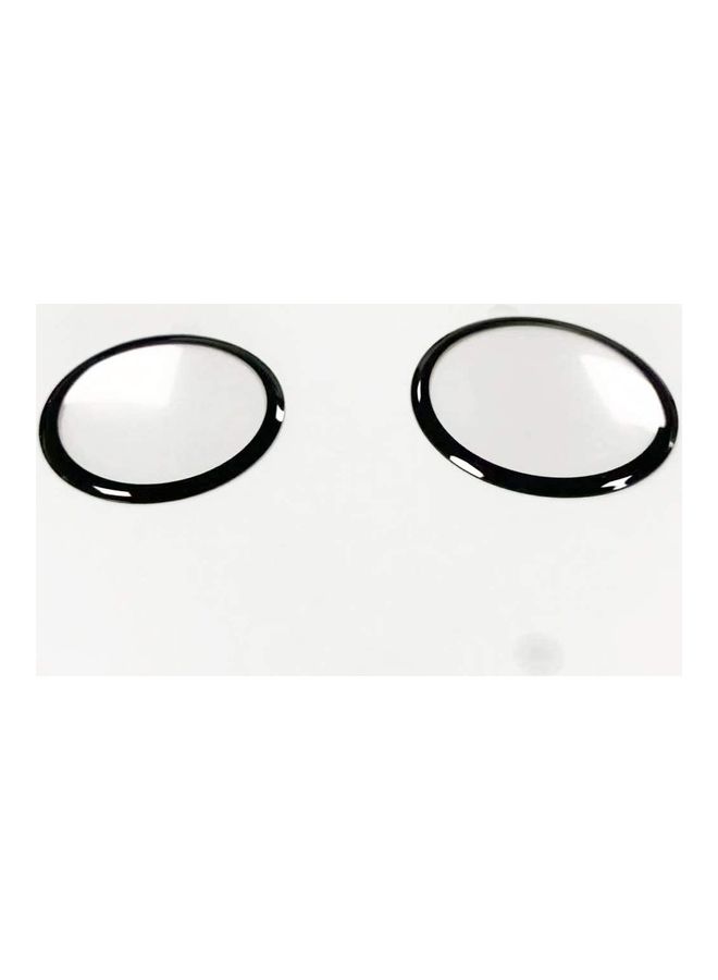 ICS - Pack Of 2 Screen Protector For Samsung Galaxy Watch Active 2 44mm Black/Clear - Image 1