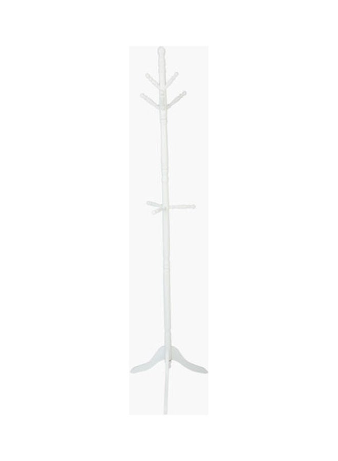 Mantle Coat Hanger Stand White 182X48X48cm