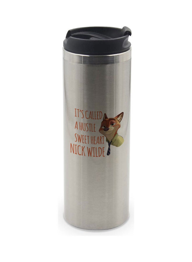 LIT Double Wall Tumbler with Easy Click Lock Multicolour  - Image 1