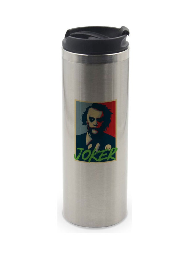 LIT Joker Hope Poster Printed Tumbler With Lid Multicolour 400ml - Image 1
