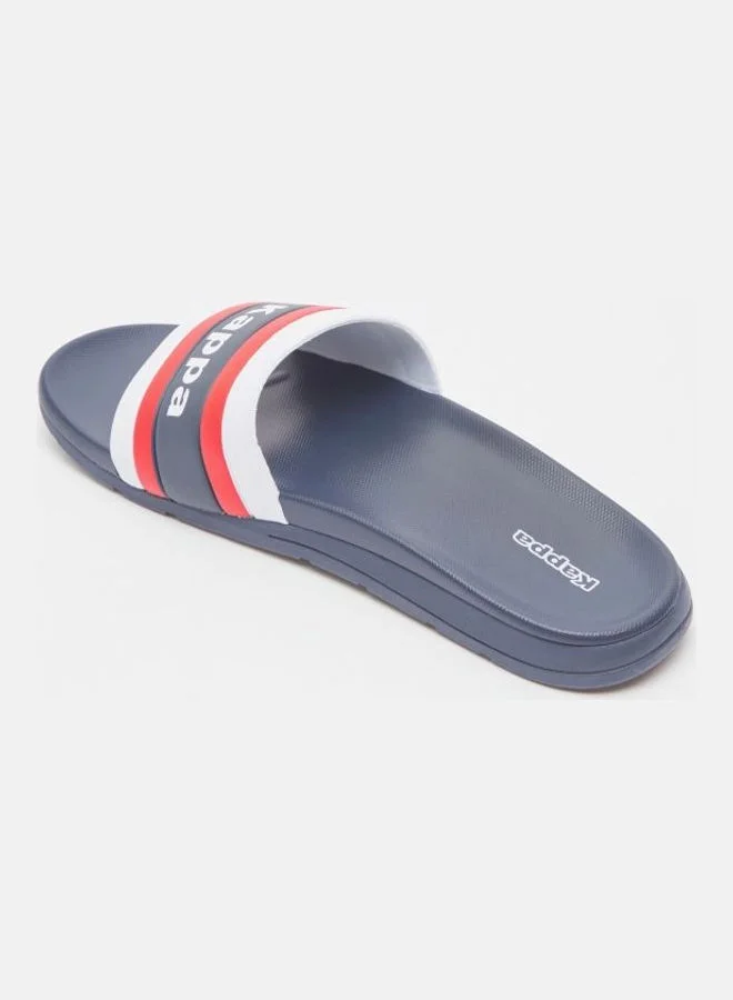 Kappa Comfortable Stylish Slides Blue/White/Red