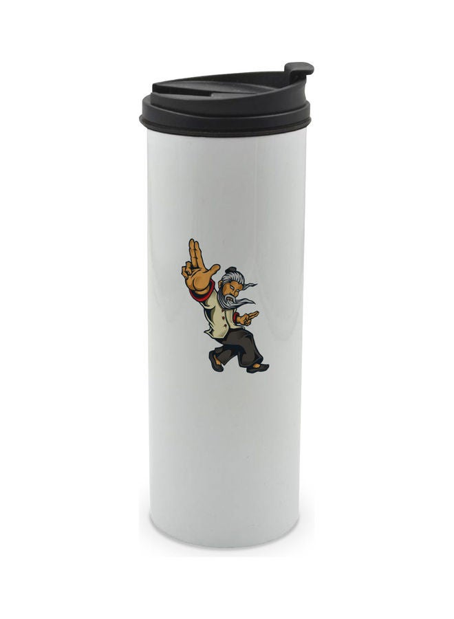 LIT Funny Master Printed Tumbler With Lid Multicolour 400ml - Image 1