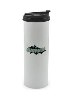 LIT Batman Classic Logo Printed Tumbler With Lid Multicolour 400ml  - Image 1