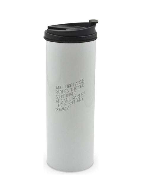 Large Parties Intimage Small Parties No Privacy Printed Tumbler With Lid Multicolour 400ml