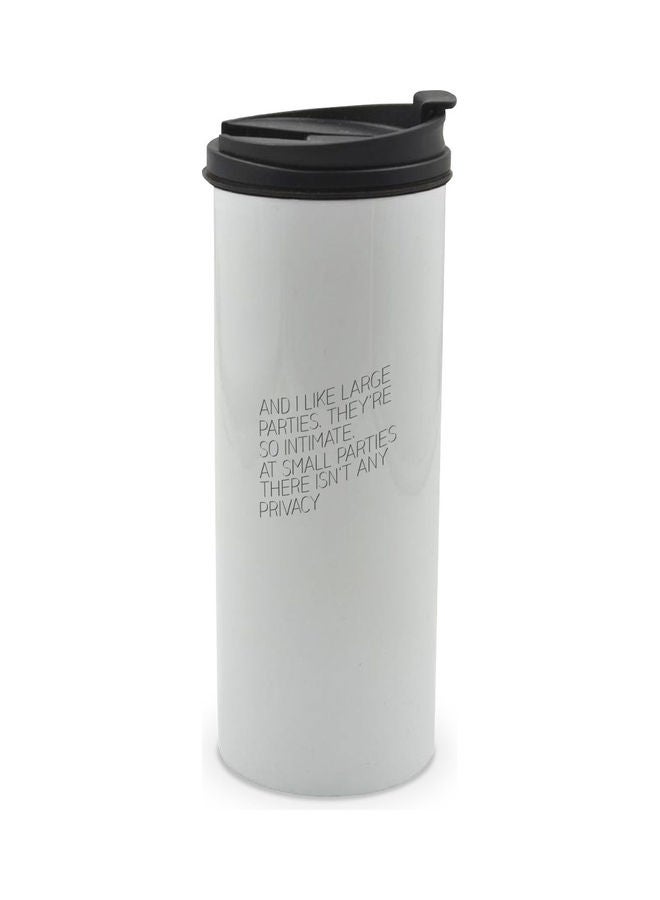 Large Parties Intimage Small Parties No Privacy Printed Tumbler With Lid Multicolour 400ml