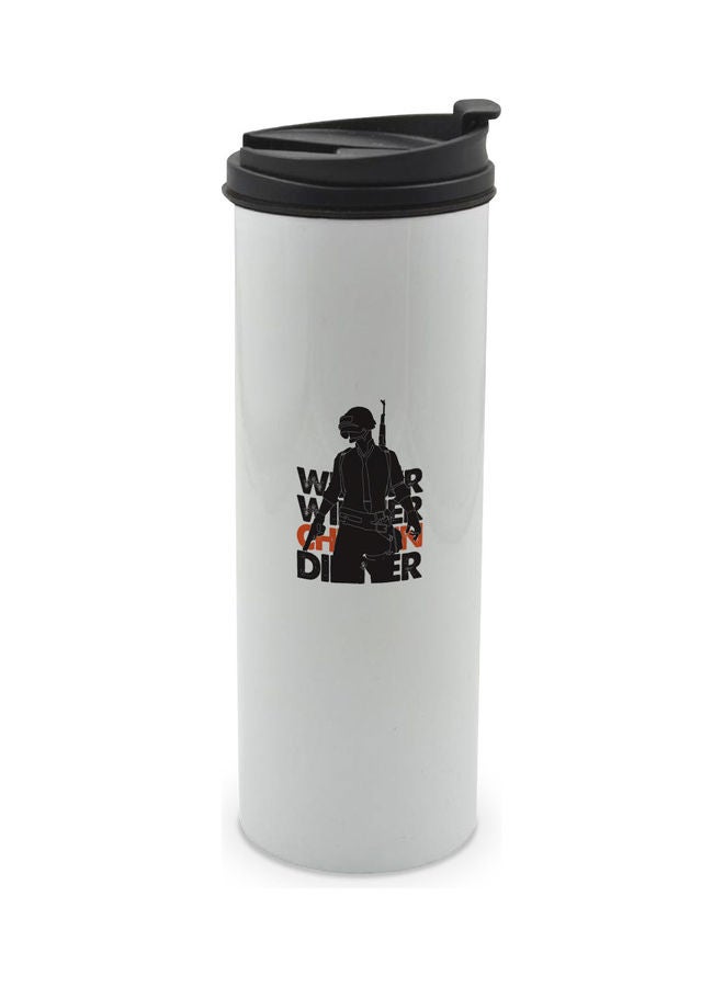 LIT Art Winner Chicken Dinner Tumbler Multicolour 400ml  - Image 1